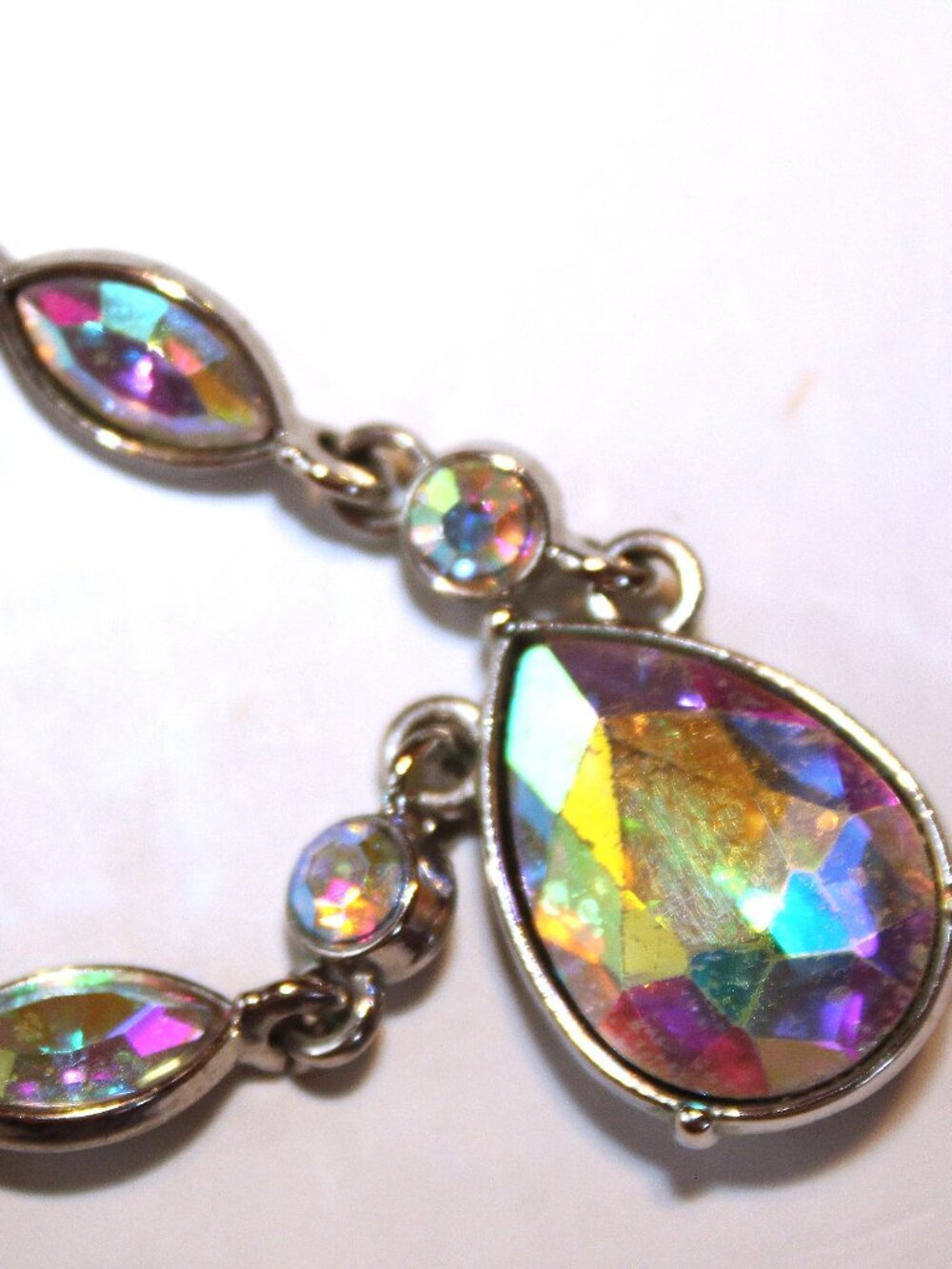 Paparazzi Oil Slick Aurora Borealis Necklace Lot - 2 Pcs Whimsigoth Festival - Picture 5 of 6